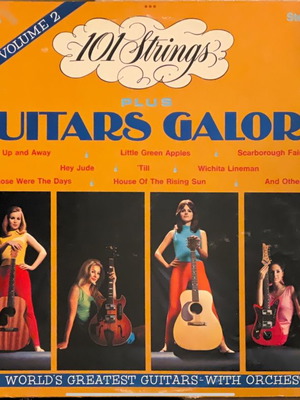 101 Strings Plus Guitars Galore LP used, pop