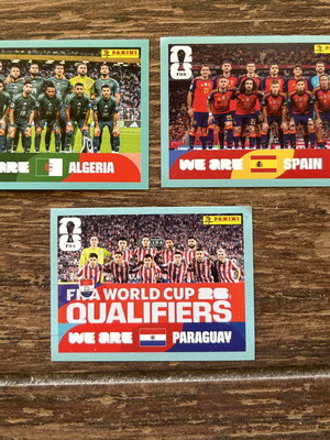Αυτοκόλλητα ομάδων FIFA World Cup 2026 καινούργια
