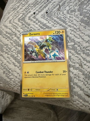 Pokemon Zeraora new, rare