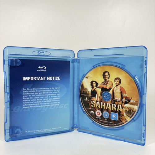 Sahara Blu-Ray like new with English subtitles