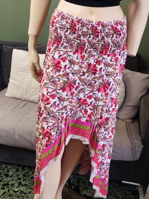 Skirt like new, super summer, elastic waist, size M