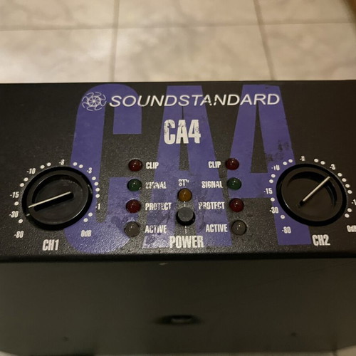 SoundStandard CA4 professional power amplifier