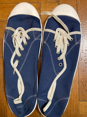 Πάνινα αθλητικά οπλιτών Ελληνικός Στρατός νούμερο 46, σαν καινούργια, δεκαετίας 80'