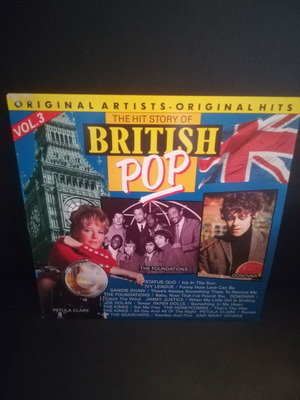 British Pop vinyl used, pop