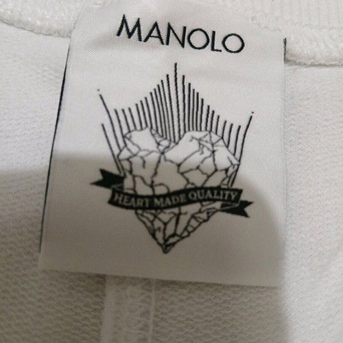Manolo white T shirt with print like new