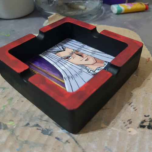 handmade ashtray Yugioh (Peg)