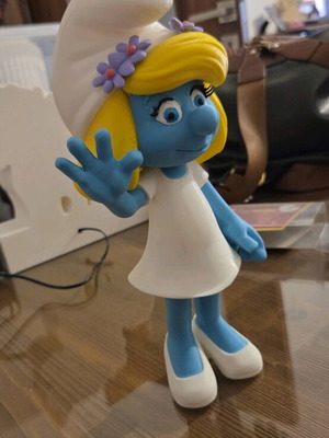 3D Print Smurfette Figure like new, 26cm