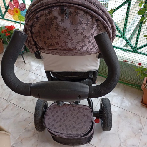Tricycle used with music and light, reclining seat