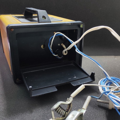 Vintage car battery charger used from the USSR