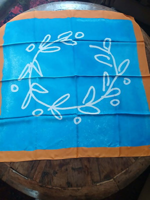 Silk scarf Olympic Games Athens 2004 like new