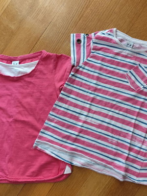 Zara μπλούζες σαν καινούργιες για 3-4 ετών, σετ 2