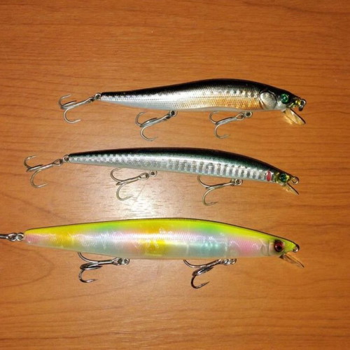 Megabass artificial lures like new without scratches