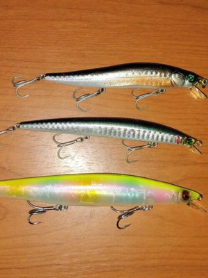 Megabass artificial lures like new without scratches