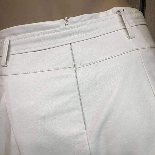 *PRODOTTO* leatherette skirt new, size M, white