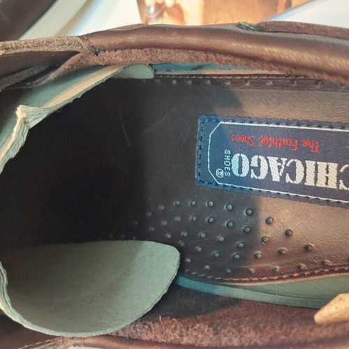 Chicago Casual Shoes size 42 new, brown boat style