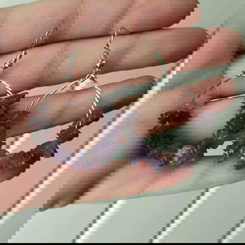 σκουλαρίκια κρίκοι ατσάλι