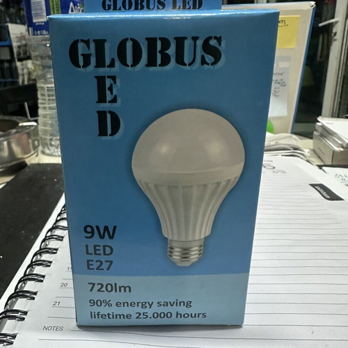 Globus LED 9W E27 light bulb