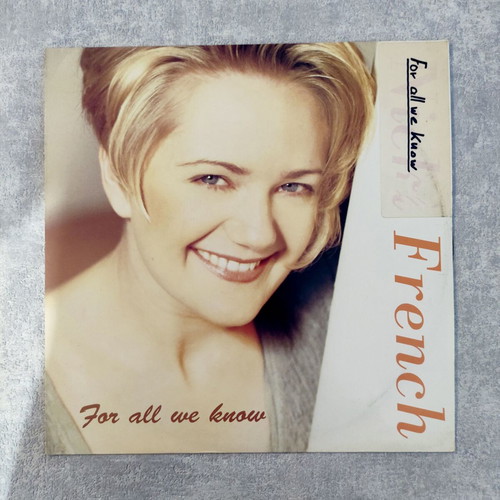 Nicki French For All We Know 12'' Vinyl Maxi Single used, electronic