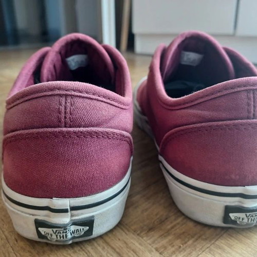 Vans shoes burgundy used, size 37