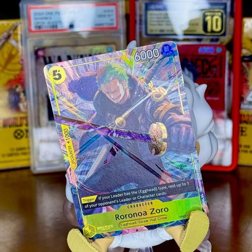 One Piece TCG Roronoa Zoro card OP07-113 V.2