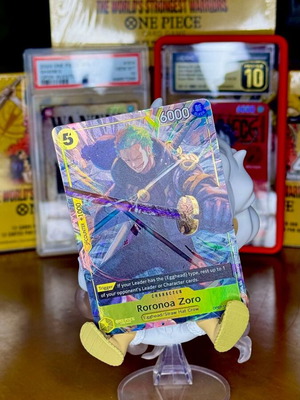 One Piece TCG Roronoa Zoro card OP07-113 V.2