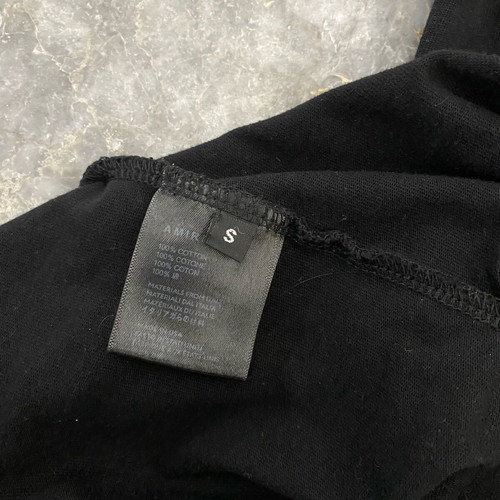 Amiri T-shirt new, vintage style, size S, black
