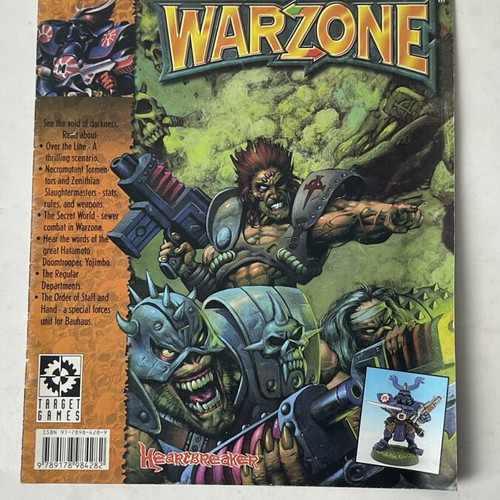 Chronicles from the Warzone #5 1997 tabletop wargame magazine used