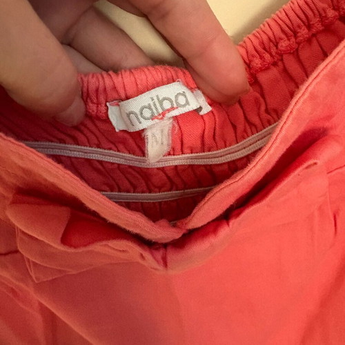 Naiba summer skirt like new, size M, watermelon color