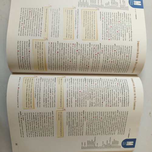 Interpretive Dictionary of Modern Greek for Gymnasium Like New