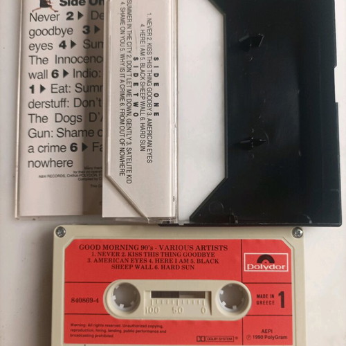 Good Morning 90s cassette in excellent condition