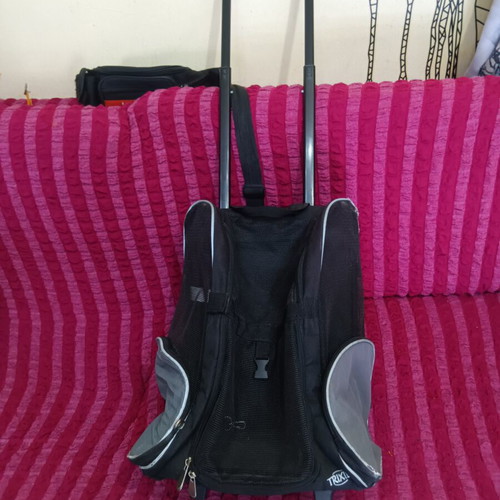 Dog trolley backpack large size used, for dogs up to 10 kg