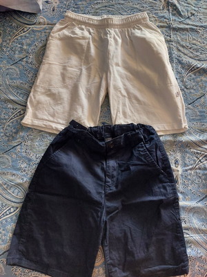 Boys' shorts size 12, like new, pack of 2, white and blue Lc Waikiki