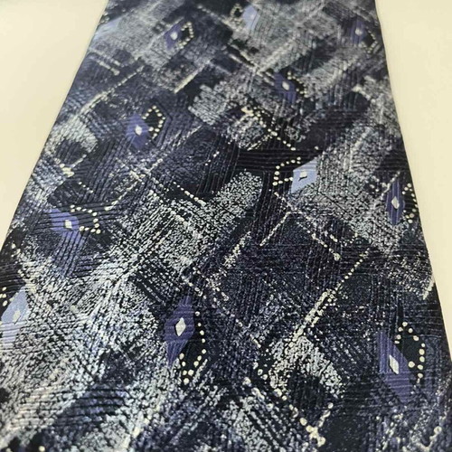 Italian tie new, blue and turquoise, size 140cm, set of 3