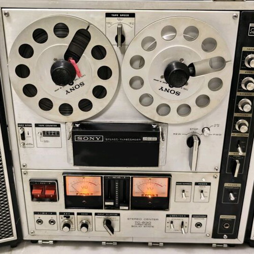Sony TC 630 used reel-to-reel tape recorder