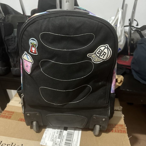 School Bag with Wheels used