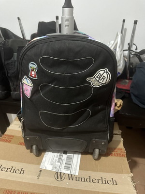 School Bag with Wheels used