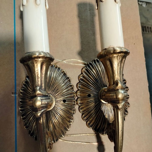 Wall lights like new, set of 2 pieces