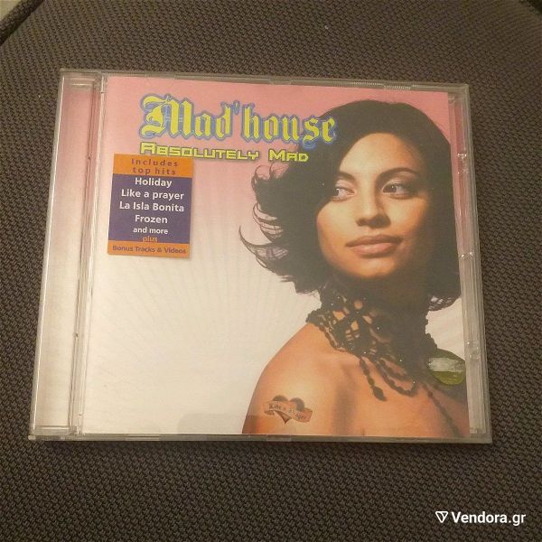  MAD' HOUSE - ABSOLUTELY MAD CD ALBUM - MADONNA'S TRIBUTE BAND
