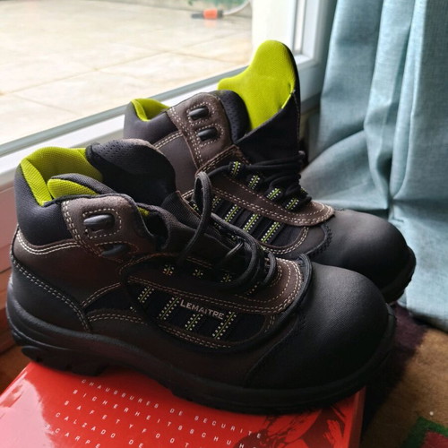 Lemaitre safety work boots new No 40 waterproof slip-resistant