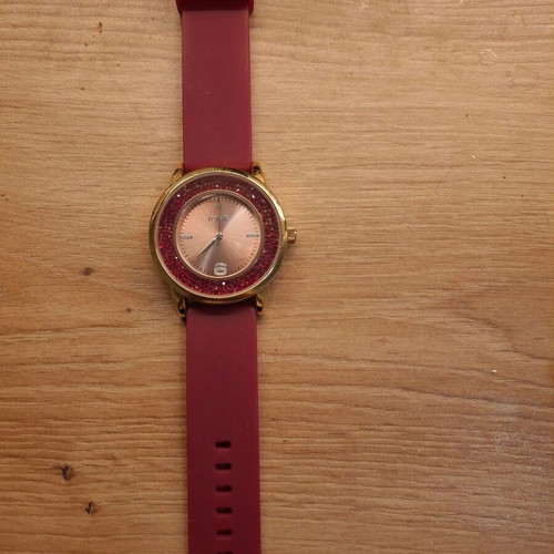 Loisir women's watch like new, red