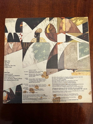 Innervisions βινύλιο Stevie Wonder σαν καινούργιο, USA Tamla Pressing