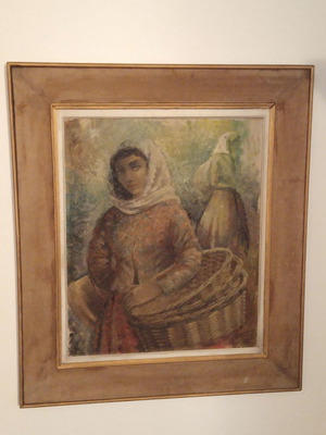 Portrait of a Gypsy oil painting by Jacqueline Zervo