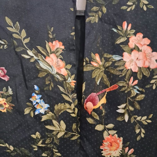 Dress size S 36 8 with floral pattern
