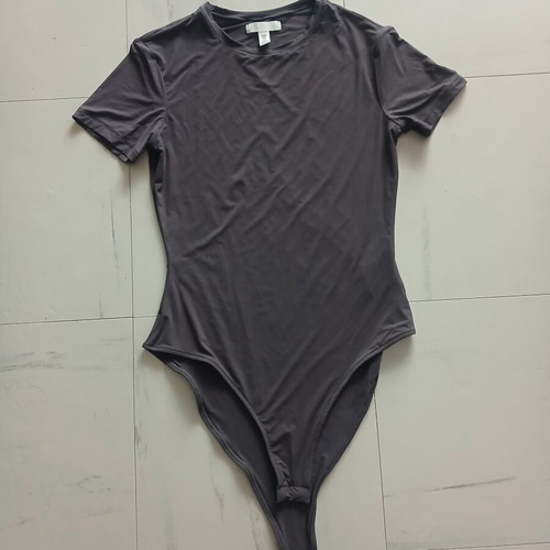 Bodysuit H&M new, gray, size S