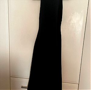 Φόρεμα μαύρο, Zara, medium, ελαστικό, με ανοιχτή πλάτη