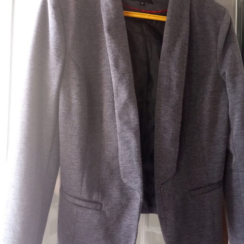 Jacket like new, size 42, gray