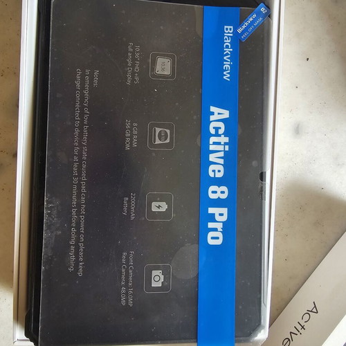 Blackview Active 8 Pro tablet like new
