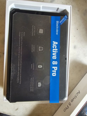 Blackview Active 8 Pro tablet like new