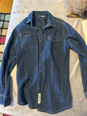 Kids denim shirt Zara brand new, size 140 cm, blue