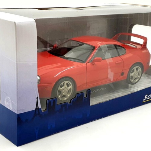 1993 Toyota Supra MK.4 Red Solido 1/18 model car